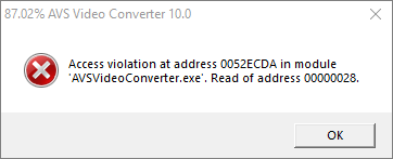 Access Violation