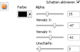 Schatteneinstellungen