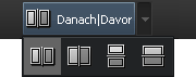 Button "Danach|Davor"