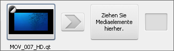 Zeichen Farbkorrektur auf dem Storyboard