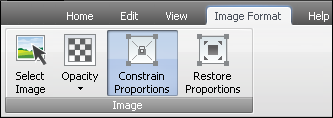 image Format Tab