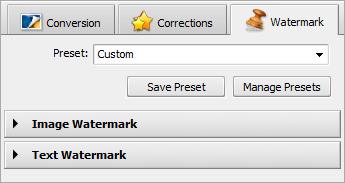 AVS Image Converter - Watermark Tab