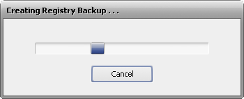 Registry Backup Process