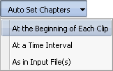 Auto Set Chapters