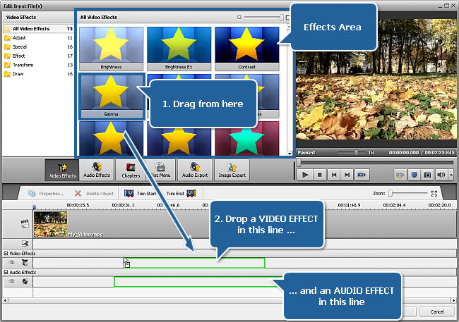 how to use avs video editor 7.2