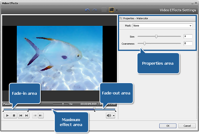 AVS4YOU >> AVS Video Editor >> Working with AVS Video Editor >> Editing  Videos >> Video Effects >> Special Effects >> Sepia