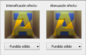 Ventana Atributos de superposición. Animación