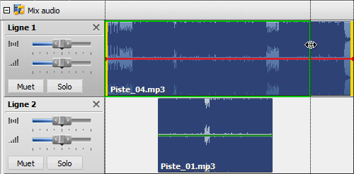 Découper le fichier audio