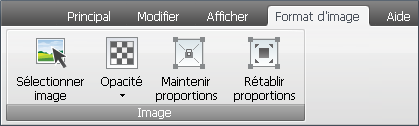 image Format Tab