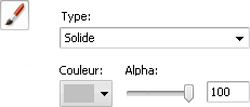 Paramètres de pinceau