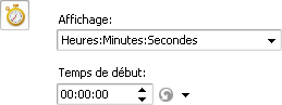 Paramètres de temps