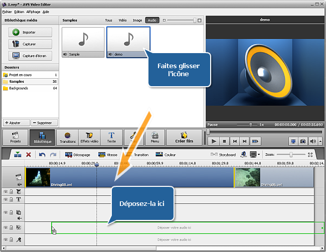 download the new version for android AVS Audio Editor 10.4.2.571