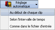 Réglage automatique