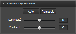 Sezione Luminosità/Contrasto